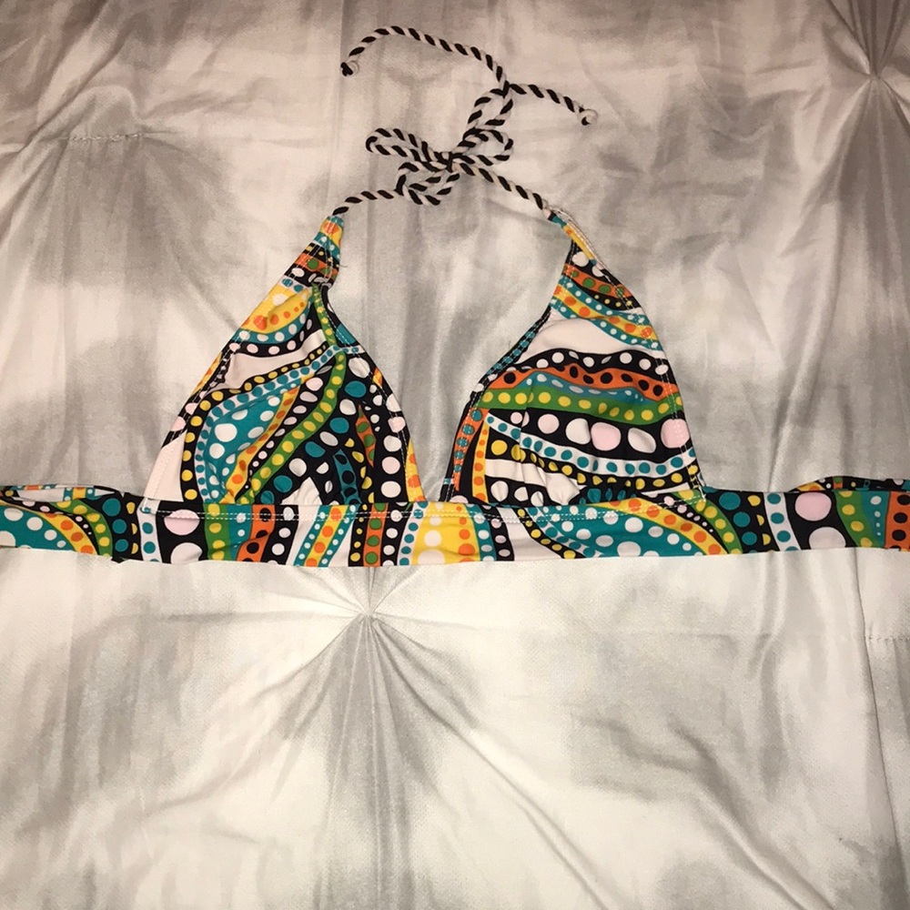 Multicolored Swim Top
